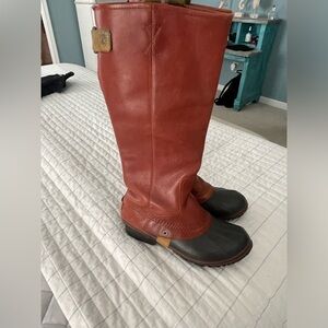 SOREL Slimpack Tall Equestrian Riding Boots/Rain-boots